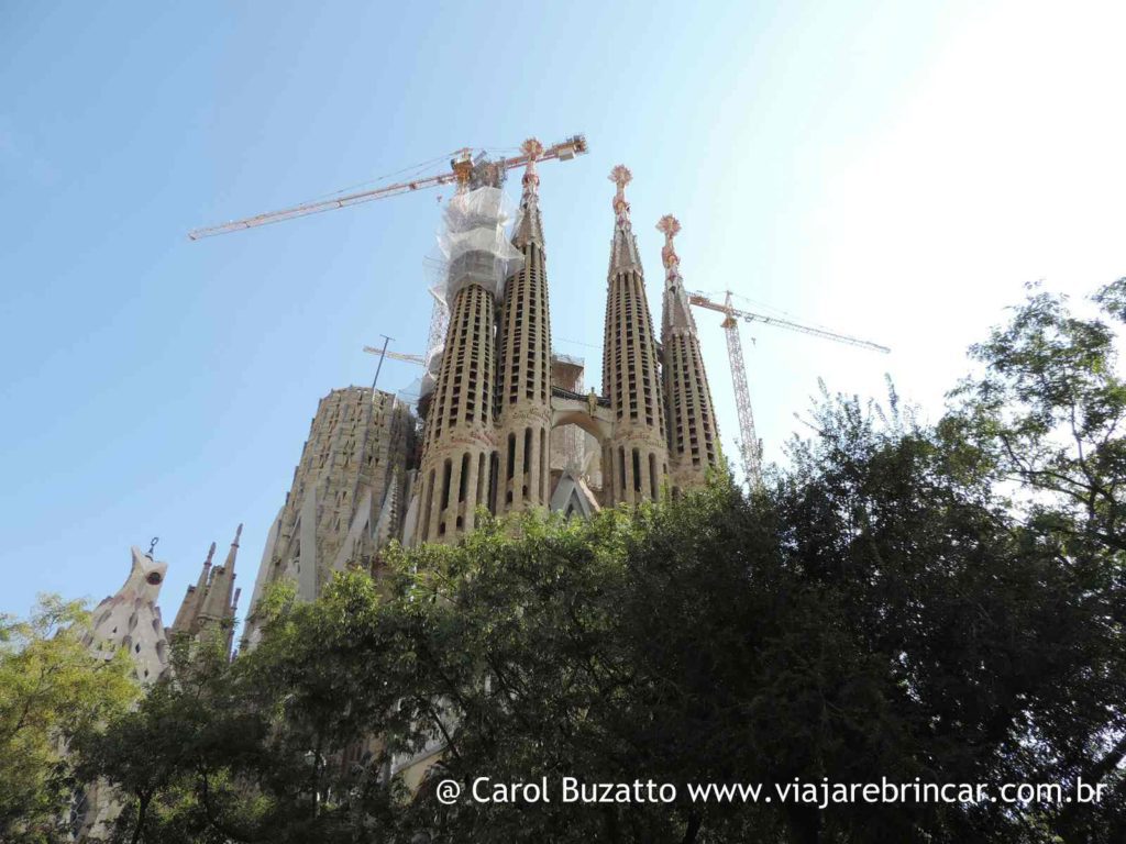 Sagrada Família em Barcelona
