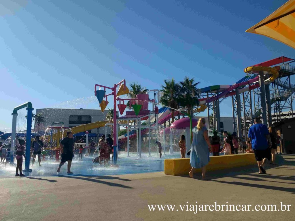 Área Infantil do Parque Aquático do Circus Circus Hotel e Resort