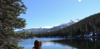 Bear Lake no Parque Nacional Rocky Mountain no Colorado